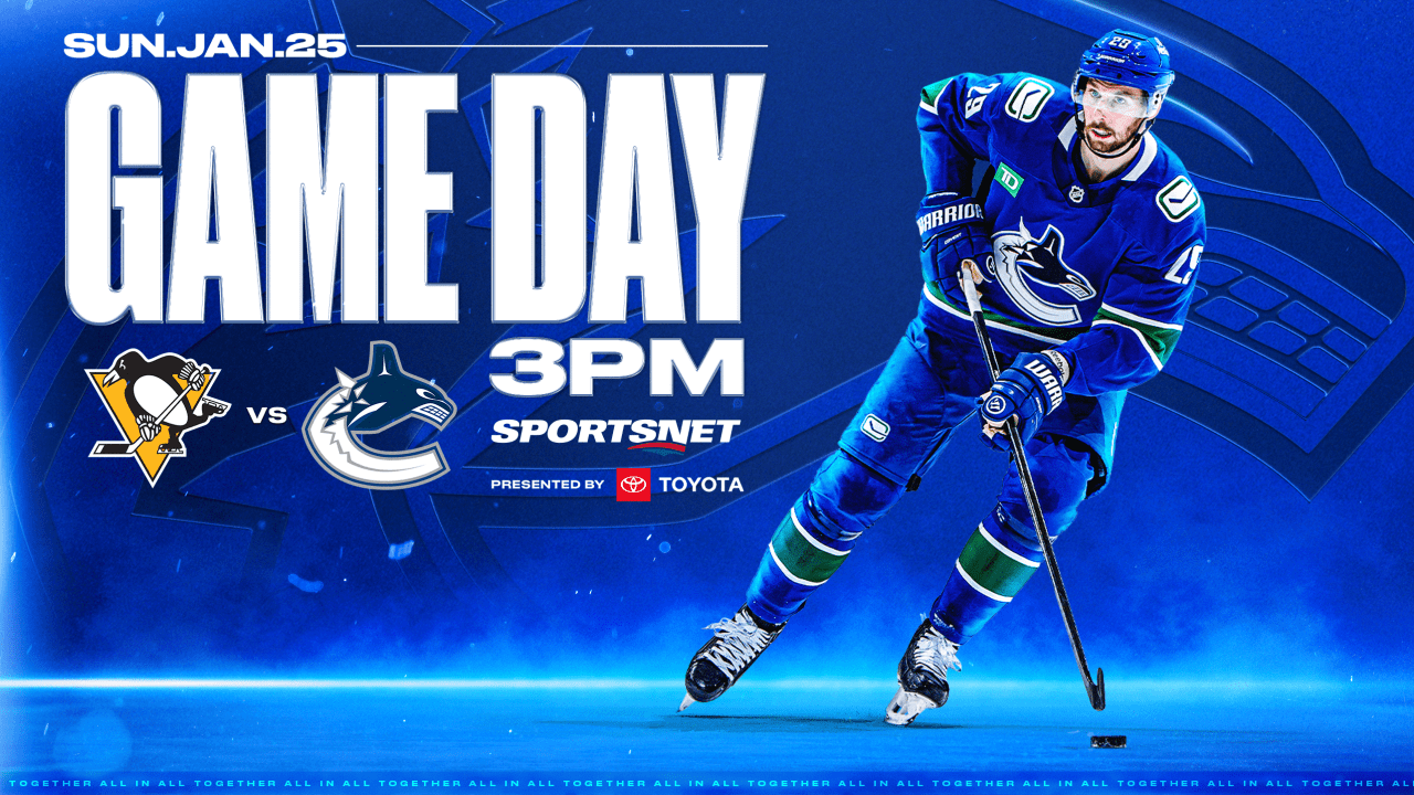 Game Notes: Canucks vs. Penguins