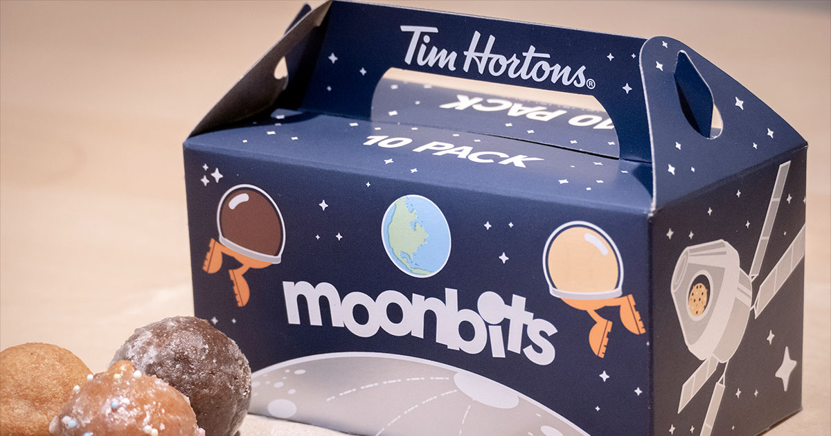 Tim Hortons to celebrate first Canadian to fly to moon with 'Moonbits'