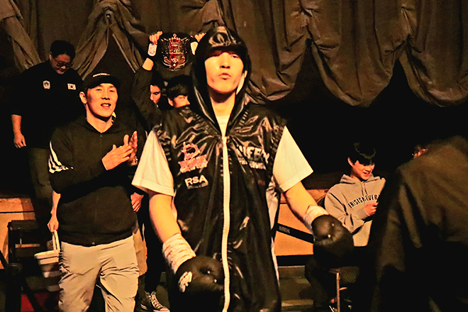 "Park Chan-dae" Oh Yuun Yerdene, who ranks second in the U22 Asian Championship, enters the Super Bantamweight Silver Championship match of the Swiss Grand Hotel Seoul East Pacific Boxing Federation in December 2025. Mengenchoosh Nandin Yerdene, the Asian Championship silver medalist who follows him as a second. Photo = KBM Korea Boxing Commission