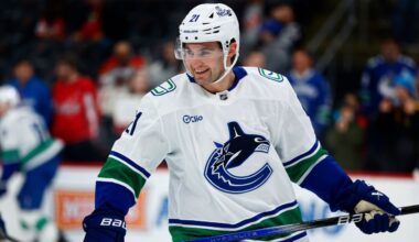 Canucks' Nils Hoglander being evaluated for lower-body injury