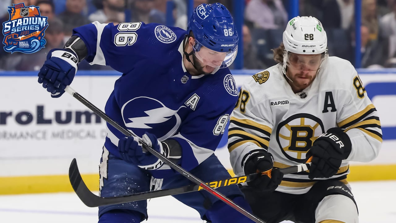 Hard-working Kucherov leads Lightning into Stadium Series vs. Bruins 