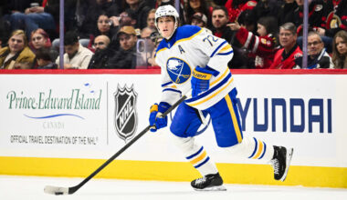 Thompson developing ‘more mature game’ with Sabres, lands U.S. role at Olympics