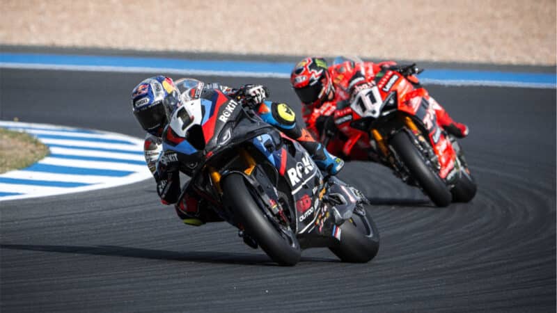 Pramac Yamaha’s new signing Toprak Razgatlıoğlu and Nicolò Bulega using Pirelli WSBK tyres last season.