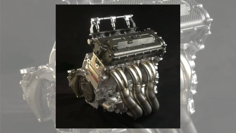 The Cube engine was basically three cylinders off a ten-cylinder three-litre F1 engine