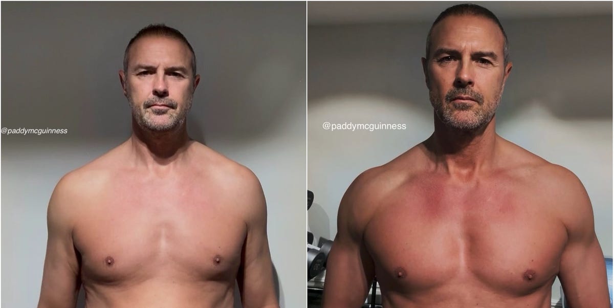 How Brutal Consistency Powered Paddy McGuinness’ 75-Day Body Transformation at 52