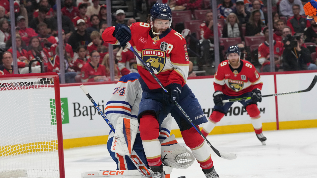 Matthew Tkachuk's season debut with Panthers looms