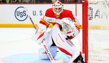 Cooley makes 27 saves, Flames end Penguins' 6-game winning streak