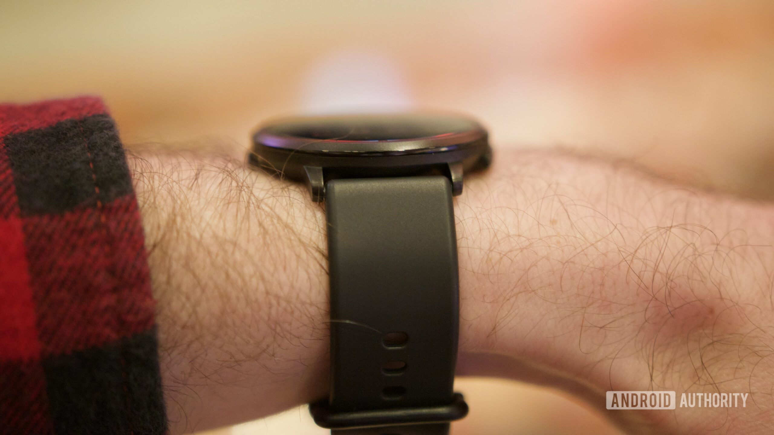 Side view of the Pebble Round 2.