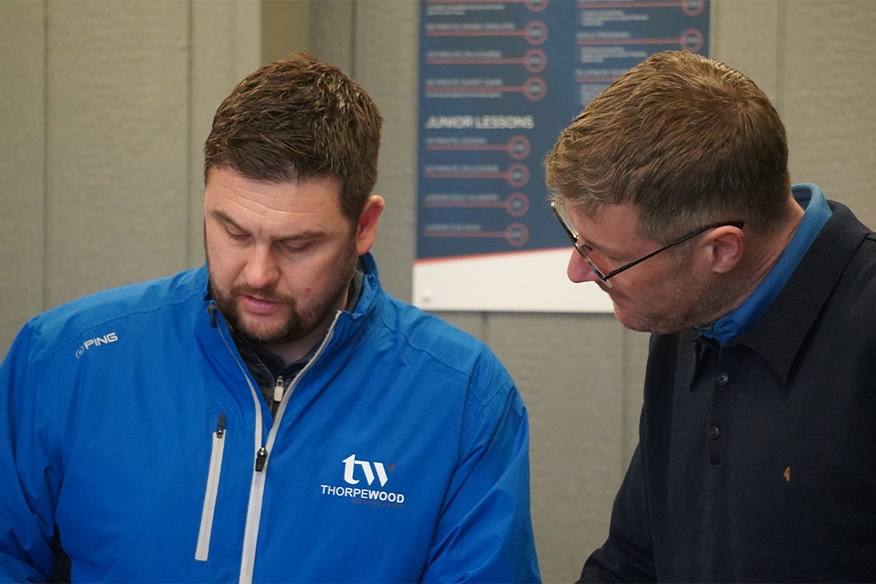 PGA professional Matt Thorpe has learned his skills from coaches all over the world