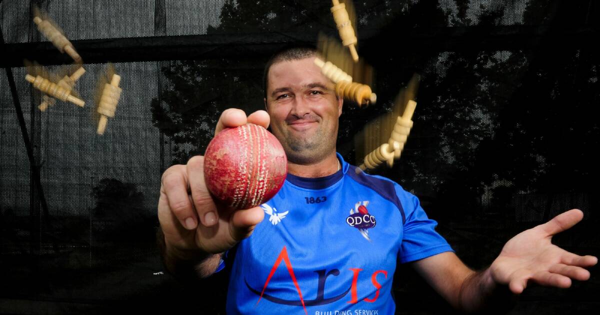 Queanbeyan fast bowler Darren Southwell. Photo: Melissa Adams