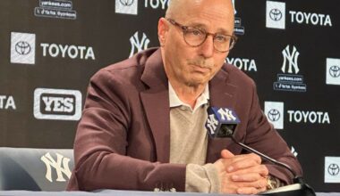 Cashman pushes back on notion Yankees running back same roster