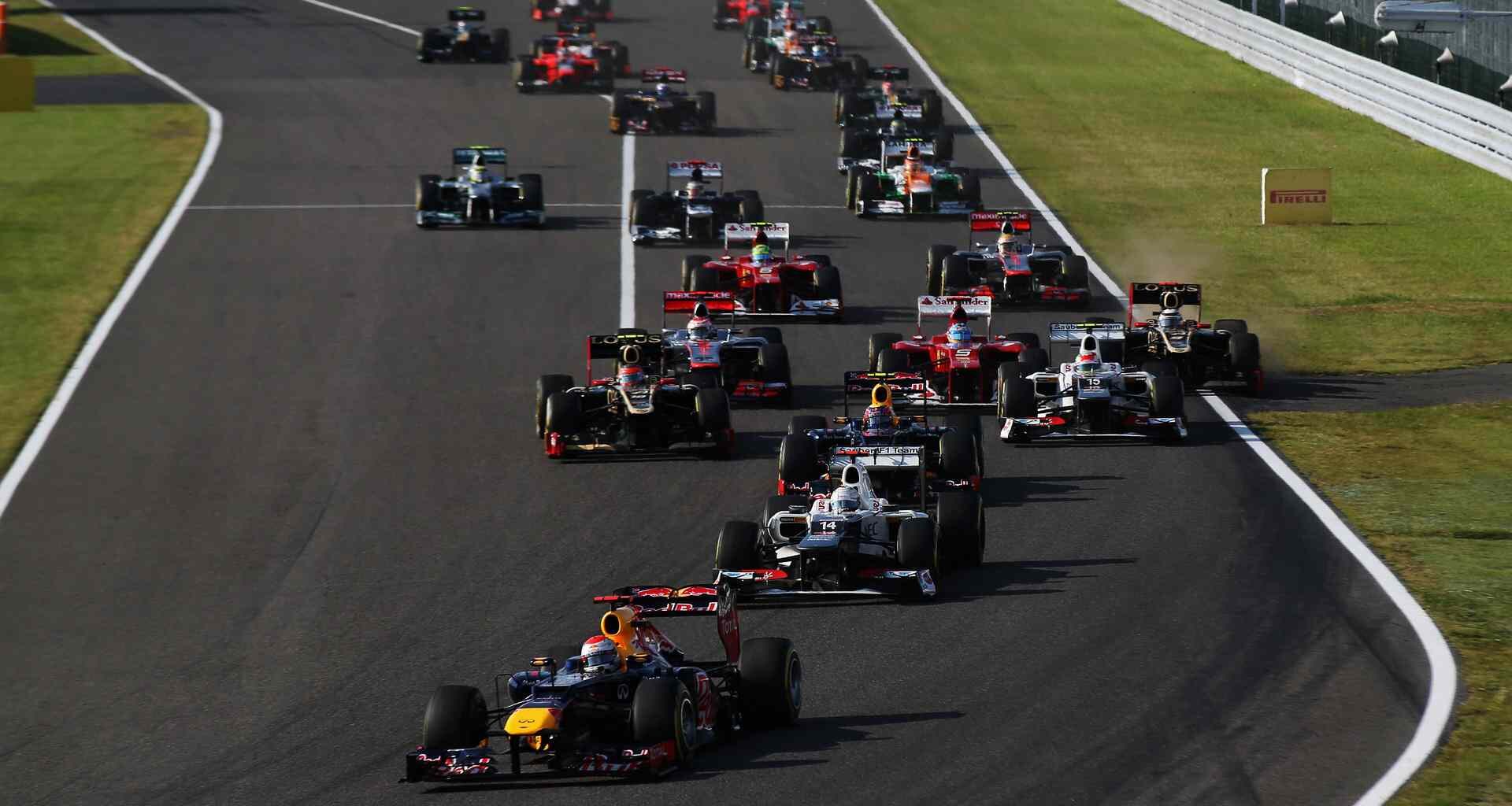 Start, Suzuka, 2012