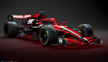 F1 2026 car rendering