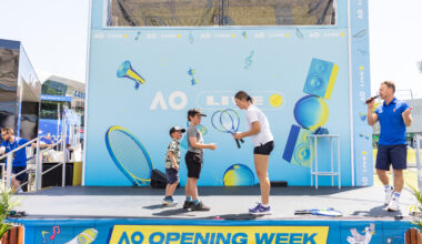 Free racquets for 5000 kids on offer at AO26 Opening Week