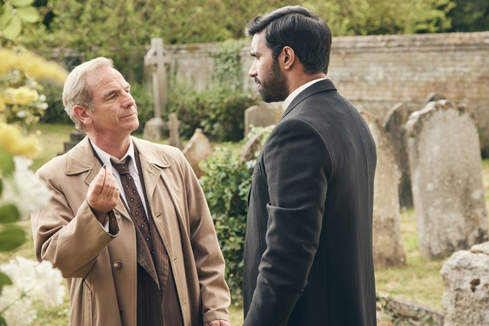 robson green, rishi nair, grantchester season 10