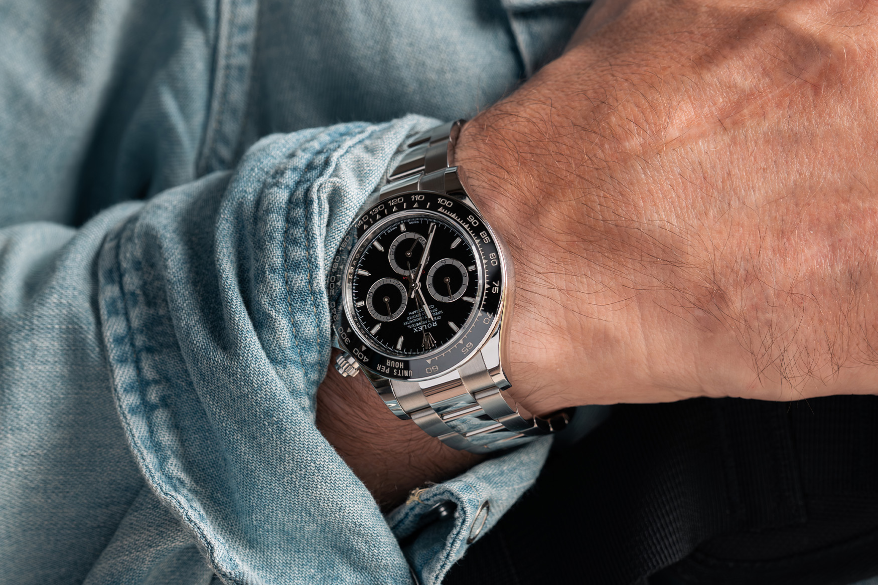 rolex daytona 126500ln wrist 2