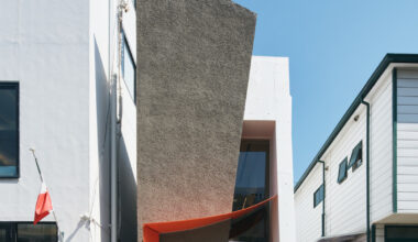 bold sculpted volumes shape stationary store in tokyo by MET team architects