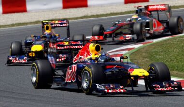 Red Bull Supercars drivers take on five-lap F1 challenge in title-winning RB7