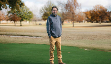 Aerial view of Ghost Creek golf course
