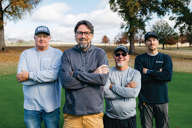 Aerial view of Ghost Creek golf course