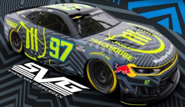 Shane van Gisbergen NASCAR Clash Trackhouse Racing Livery