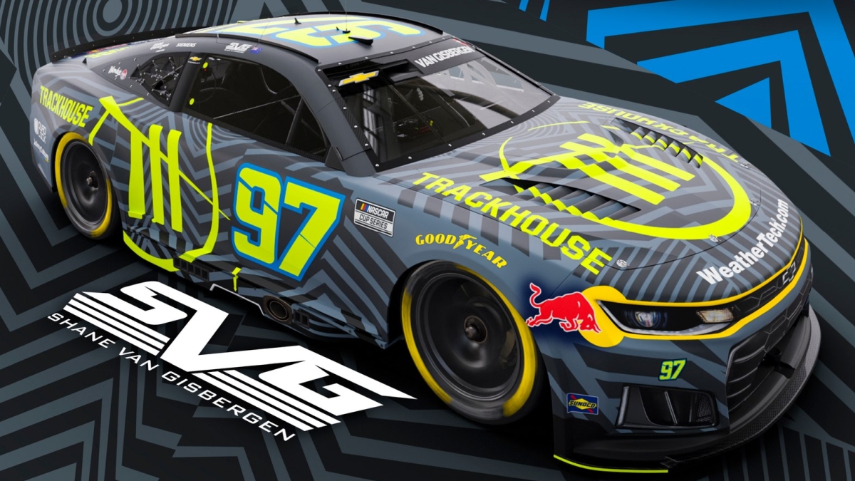 Shane van Gisbergen NASCAR Clash Trackhouse Racing Livery