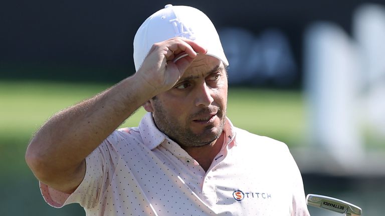 Francesco Molinari leads the Dubai Desert Classic after day one