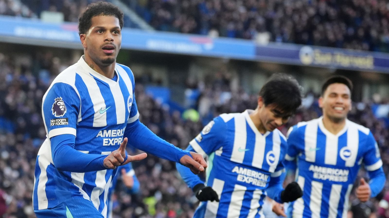 Brighton 2-0 Burnley: Georginio Rutter and Yasin Ayari goals end winless run for Seagulls but Clarets' poor form continues | Football News