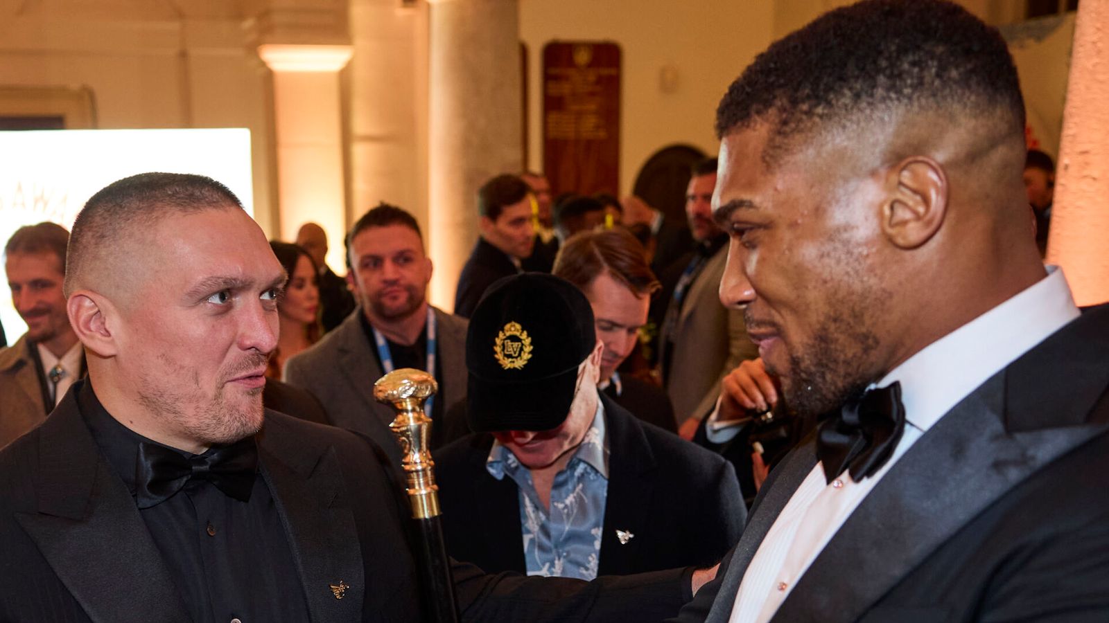 Oleksandr Usyk and Anthony Joshua