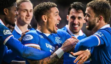 Rangers 3-0 Dundee: Gers make ground in Scottish Premiership title race with eighth straight win | Football News