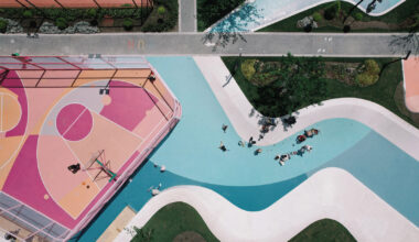 Huachiao Vibrant Sports Park by SoBA Architects