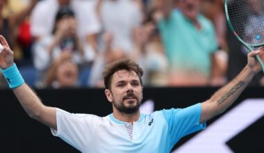 Wildcard Wawrinka electrifies KIA Arena with first AO win since 2021