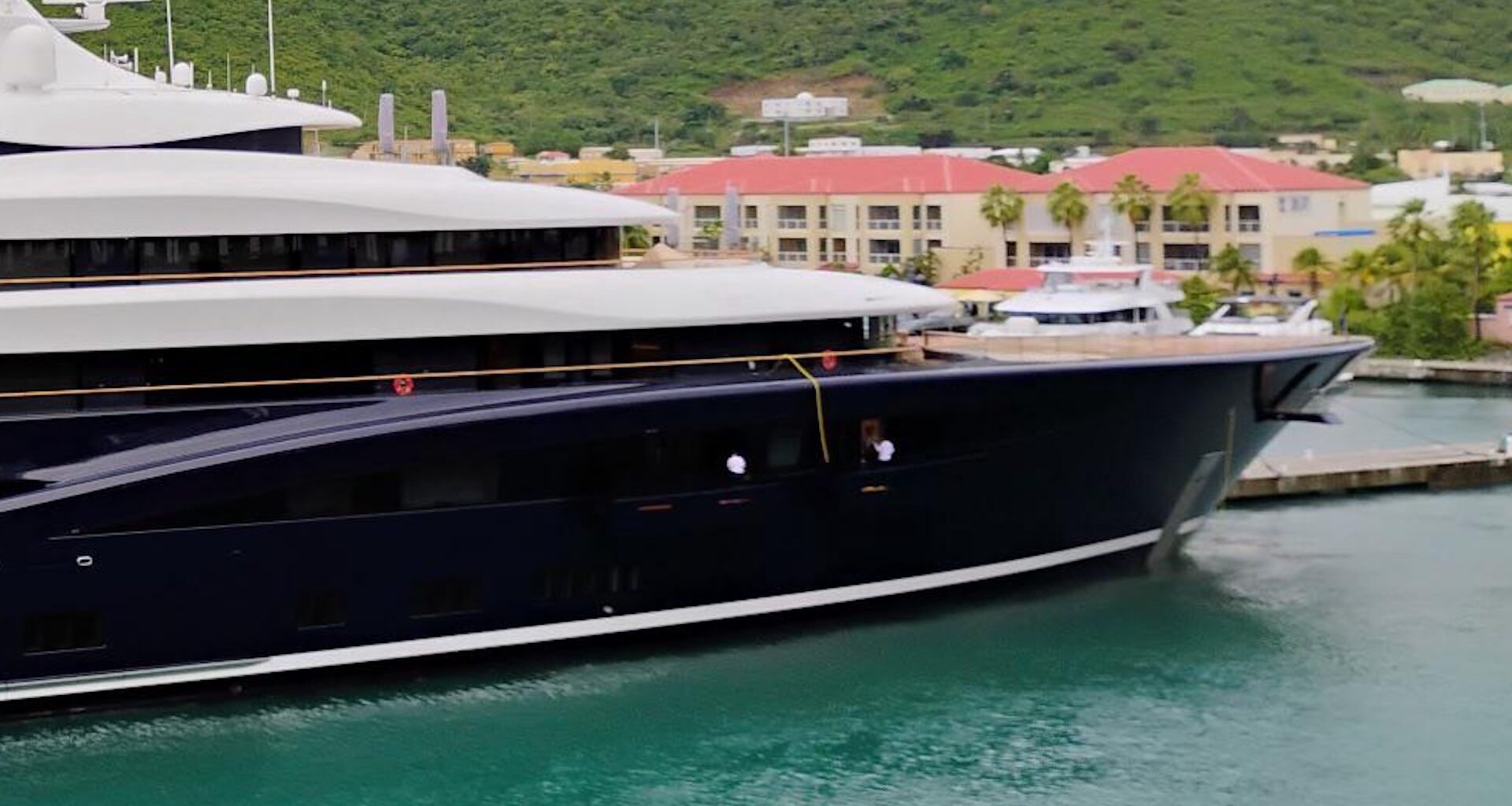A photo of a gleaming superyacht, Breakthrough, spotted off the coast of the U.S. Virgin Islands, fueled a wave of debate across Reddit.