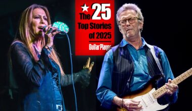LEFT: Rita Coolidge performs live on stage at Boisdale of Canary Wharf on May 14, 2018 in London, England. RIGHT: Eric Clapton performs at Royal Albert Hall on May 14, 2015 in London, United Kingdom