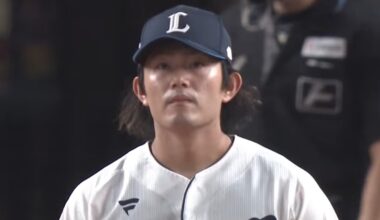 Tatsuya Imai in his baseball uniform
