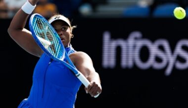 Townsend, Stephens make winning starts at AO women's qualifying