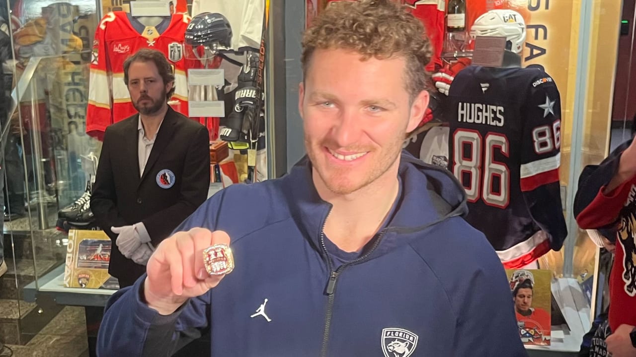 Tkachuk’s hunger for Olympic gold grows after visiting Hall of Fame