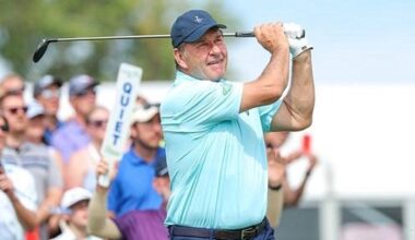 Golf Legend Nick Faldo Home After Heart Surgery