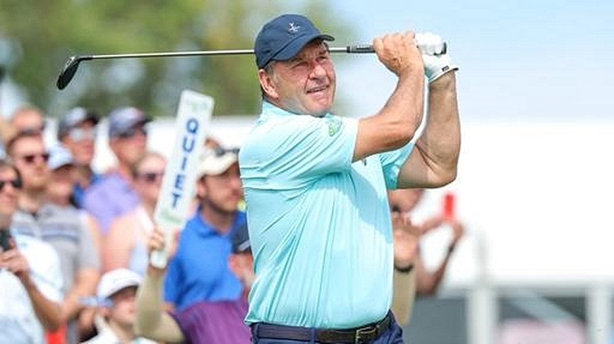 Golf Legend Nick Faldo Home After Heart Surgery