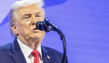 Donald Trump at Davos. Image: World Economic Forum