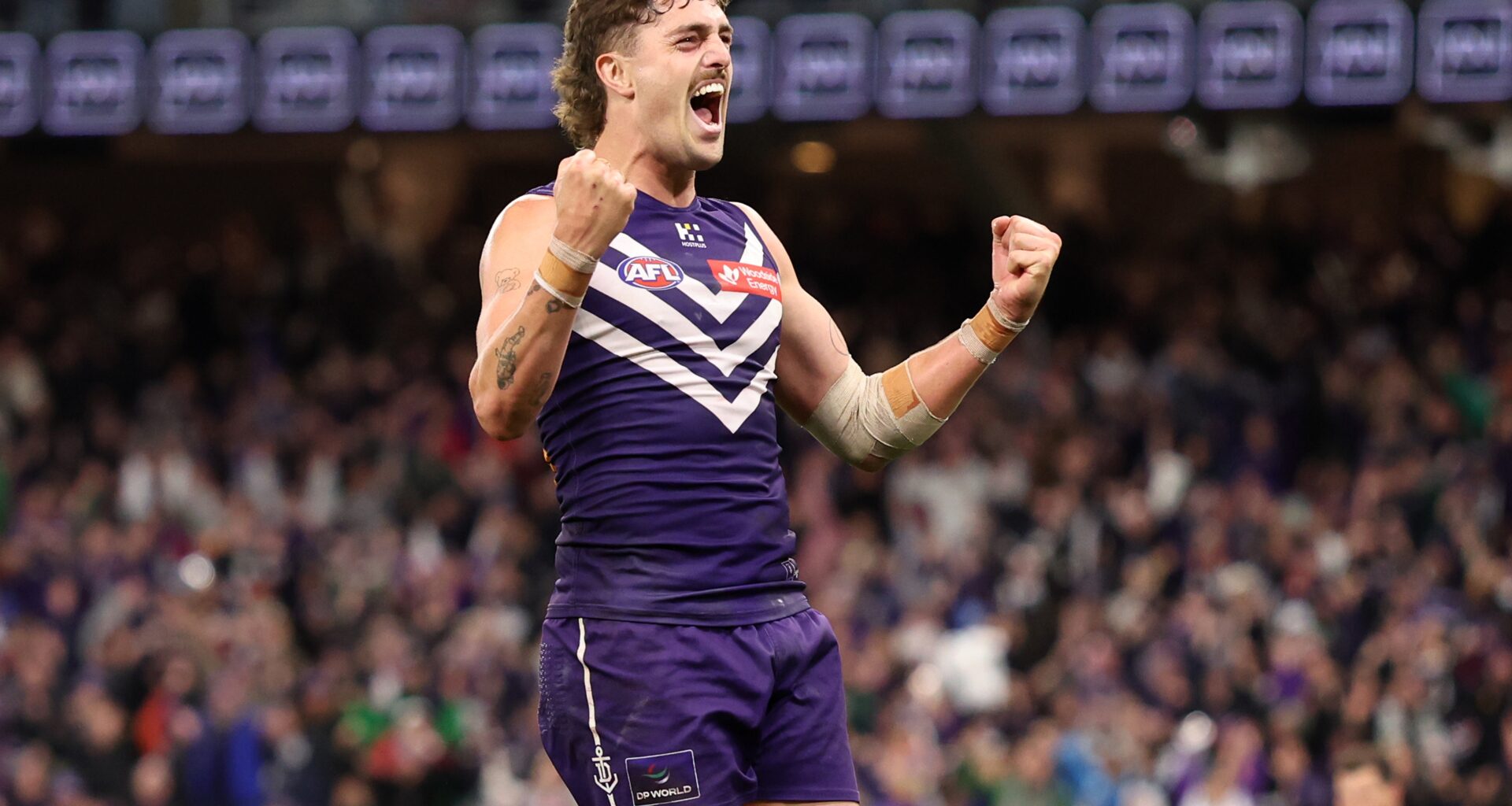 Dockers unicorn heeds star's advice in new role, targets Origin midfield clash
