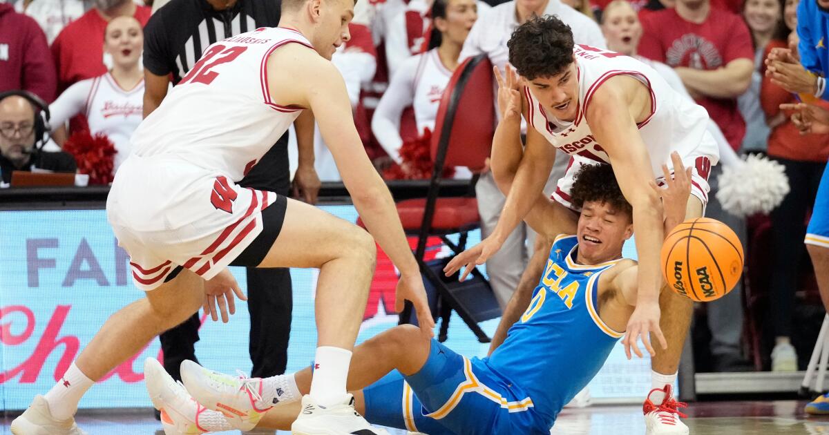 Problems continue to mount for UCLA men in loss to Wisconsin