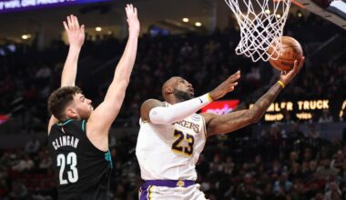 Injury-riddled Lakers fall to Portland for fifth loss in six games