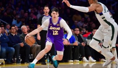 Week 13 Fantasy Basketball Schedule Primer: Low-rostered Lakers like Jake LaRavia should be popular