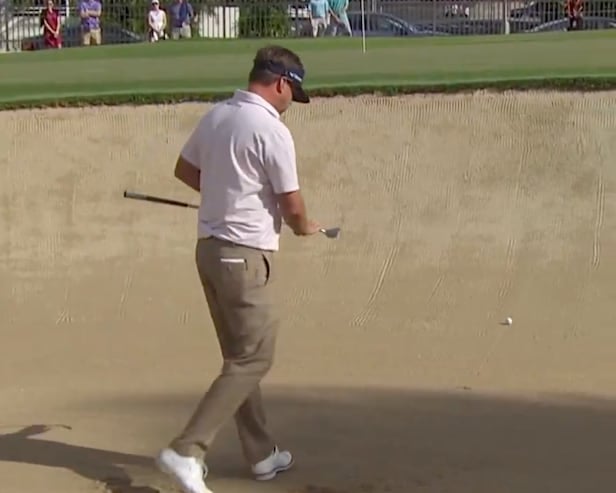 PGA Tour winner's bizarre bunker method backfires spectacularly to leave announcers stunned – Australian Golf Digest