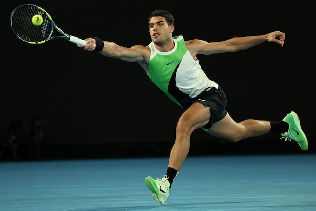 Carlos Alcaraz says Roger Federer’s golf game is “as beautiful as his tennis” and that he’s already getting beat by him