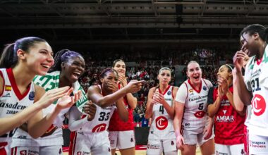 Zaragoza sink rivals in front of 8,457 fans; wins for Landes and Carolo