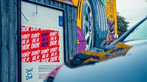 Bonnet of the VW Golf GTI Clubsport