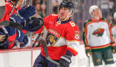 Marchand scores OT winner in return, Panthers top Wild