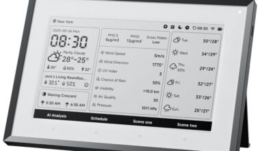 SwitchBot’s new E Ink display seems great for weather nerds